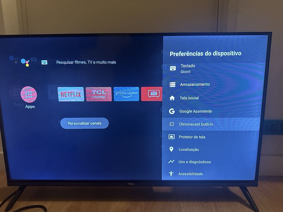 Smart TV TCL 32” Full HD Android TV – Conservada
