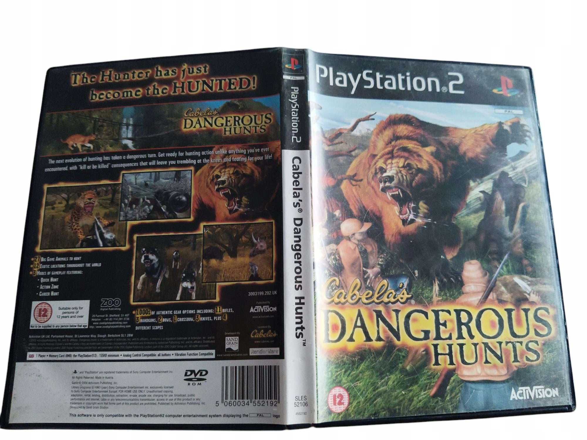 PS2 Cabela's Dangerous Hunts Games4US Kolumny 6/36