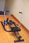 Máquina de remo para musculação
