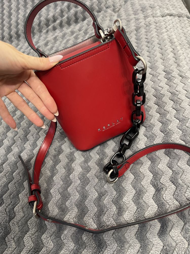 Жіноча сумка,червоного кольору Replay