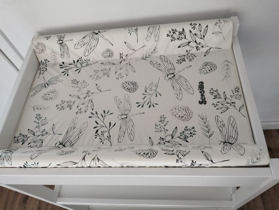 Przewijak wolnostojący drewniany IKEA biały