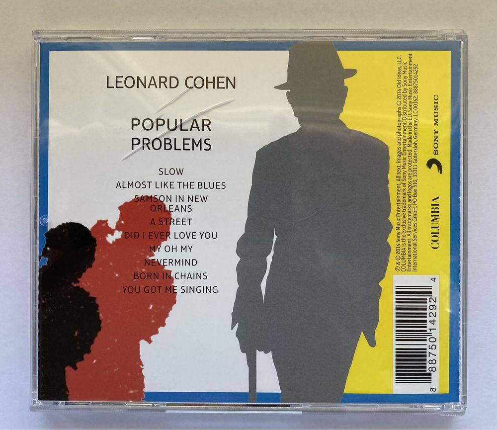 Leonard Cohen Popular problems CD + tłumaczenie tekstów