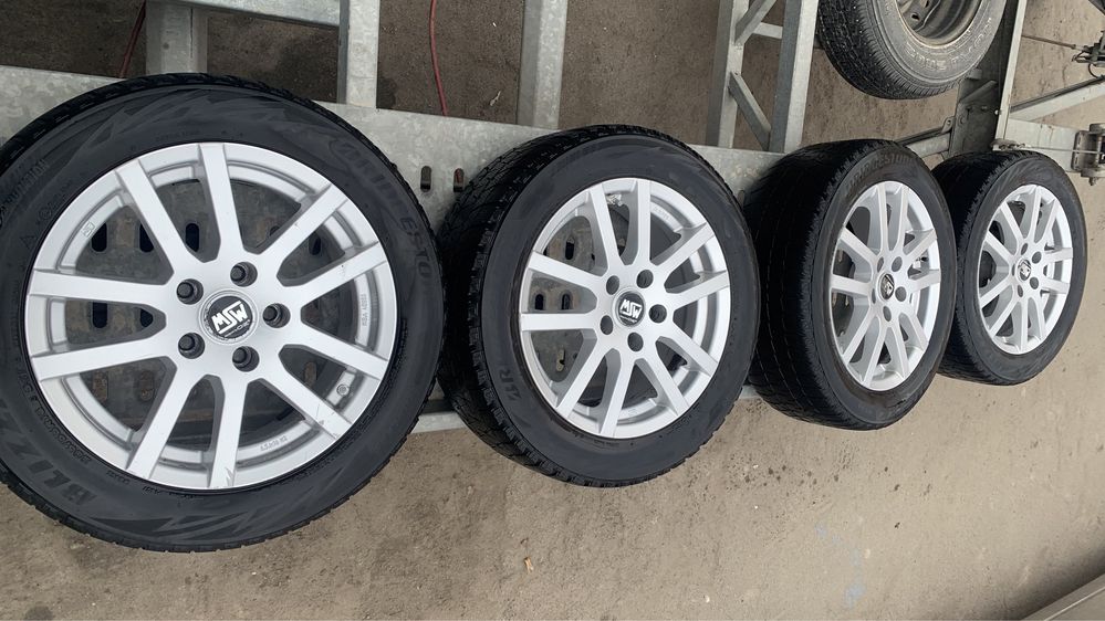 Диски MSW by OZ Racing 5×114,3 r16 Nissan Leaf, Qashqai, Juke