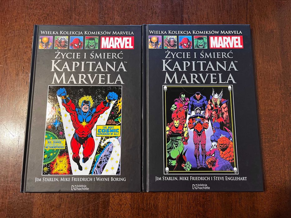 WKKM 77 + 81 Życie i śmierć Kapitana Marvela + obwoluta - IDEAŁ