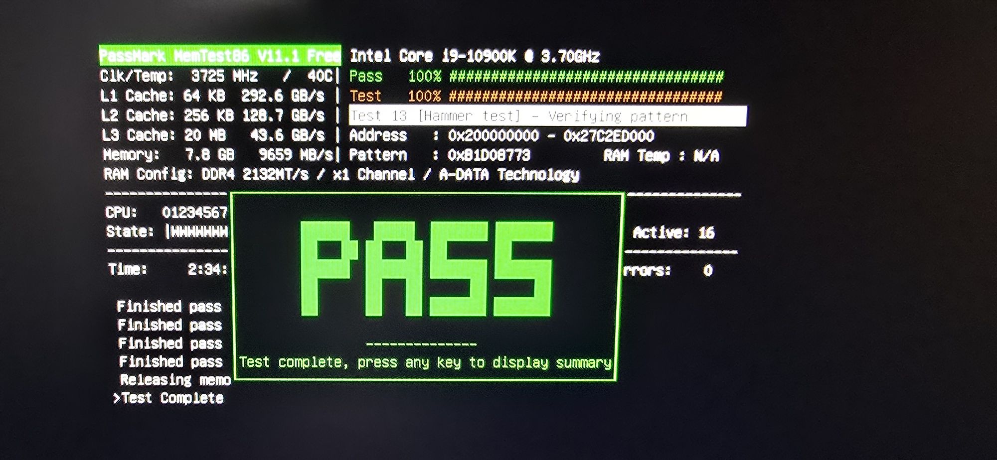 Pamieć ram DDR4 ADATA 8GB
