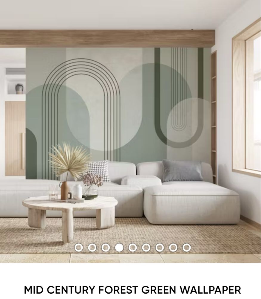 Tapeta Happy Wall zielona
