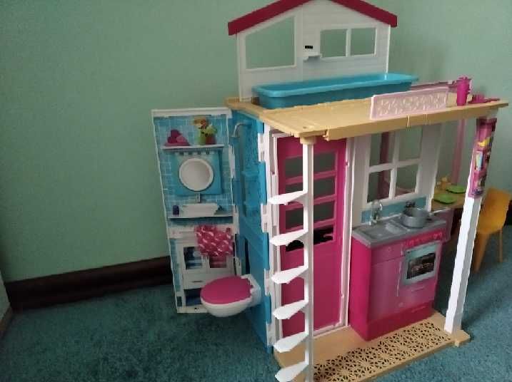 Składany domek Barbie