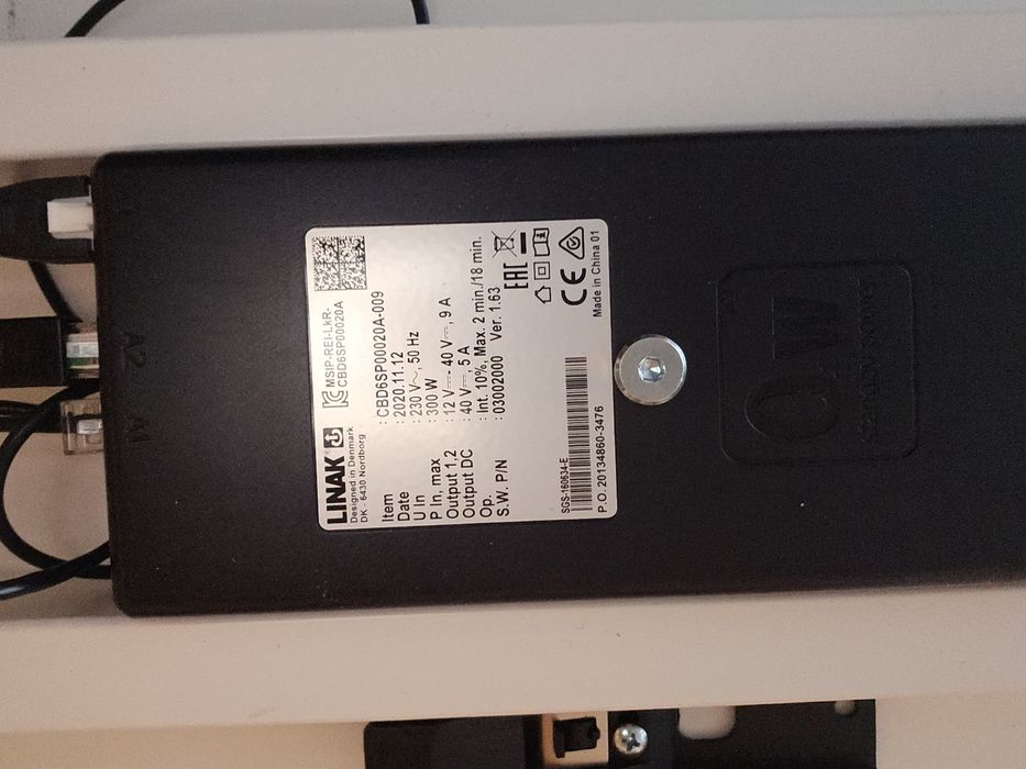 Biurko Elektryczne 160x85 LINAK – Bluetooth, Pamięć Wysokości, Panele