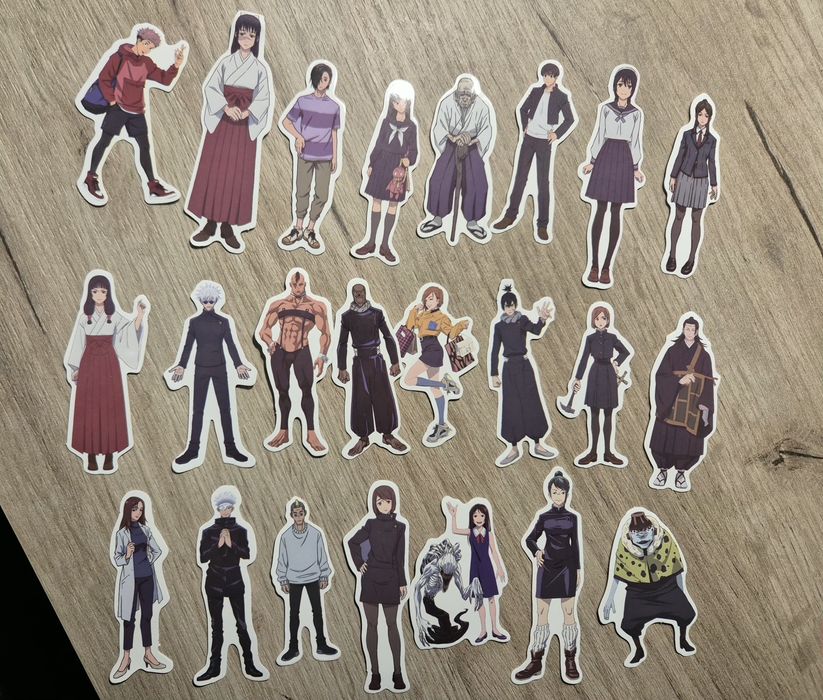 Аніме наліпки Магічна битва