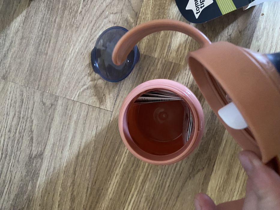 Новый Tommee Tippee поильник непроливайка с крышкой 6+ 12+ месяцев
