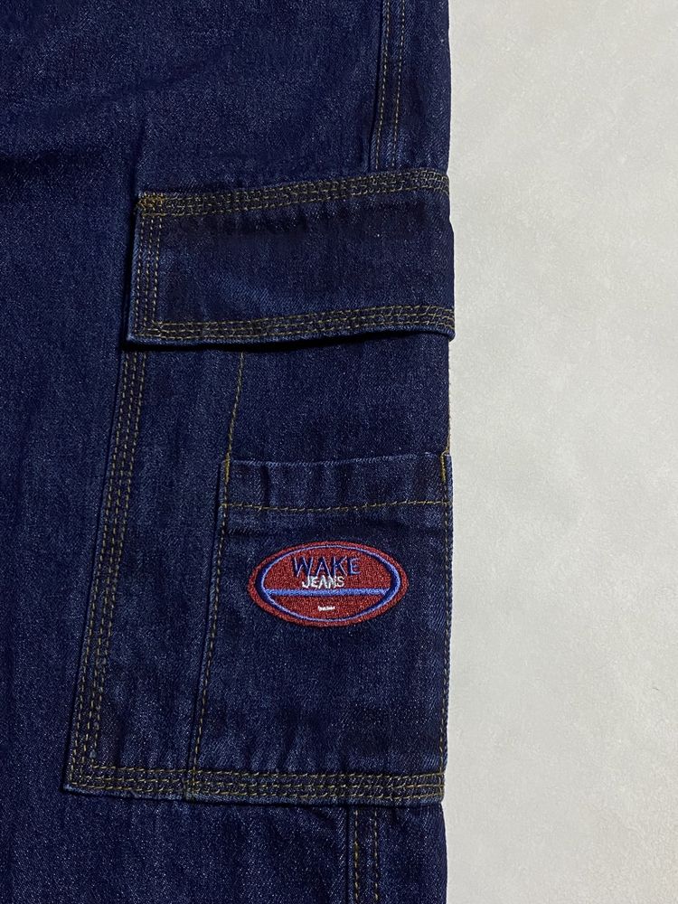 Wake Baggy Rap Cargo Jeans карго джинсы широкие shein