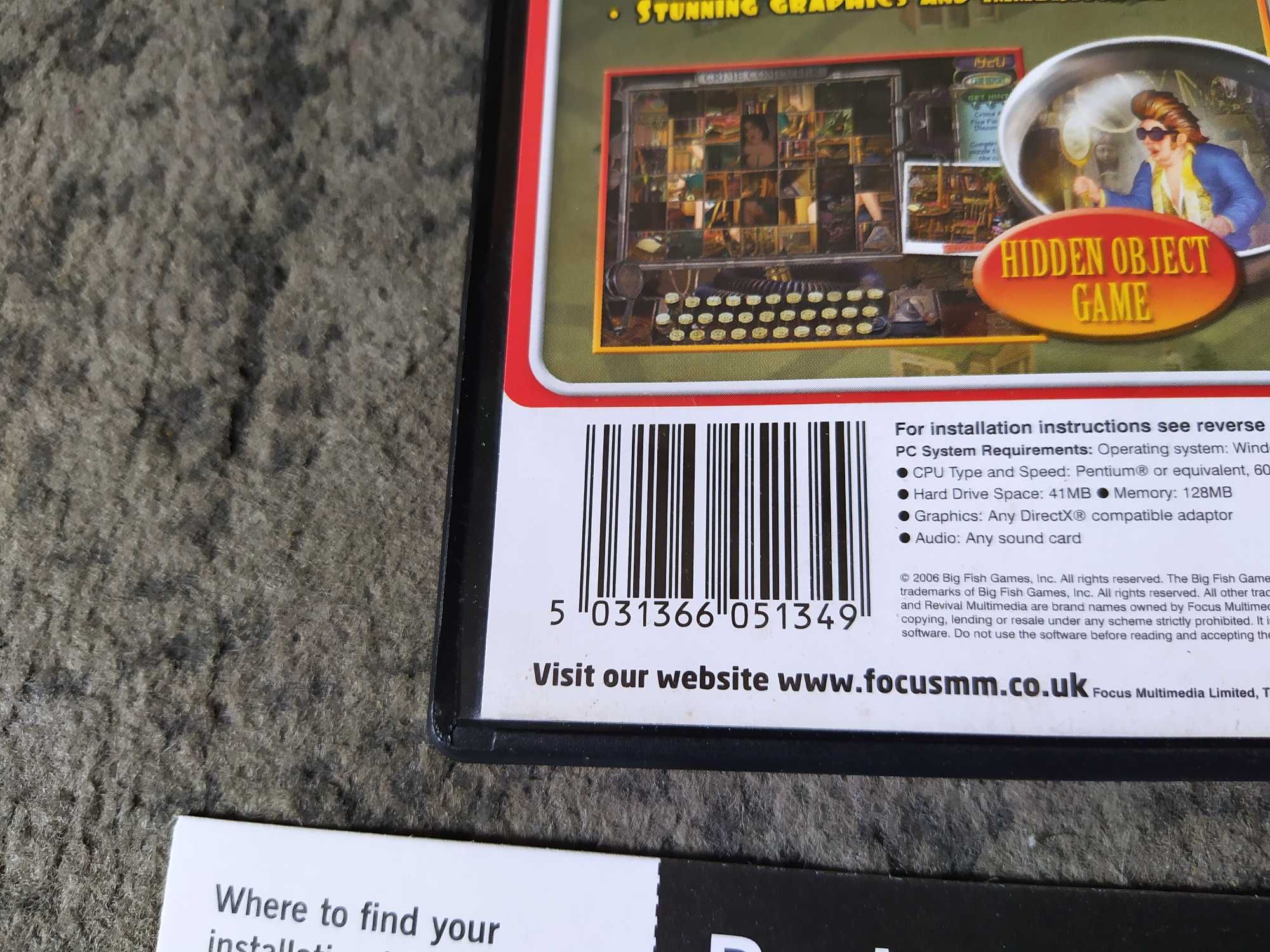 Mystery Case Files Huntsville PC CD