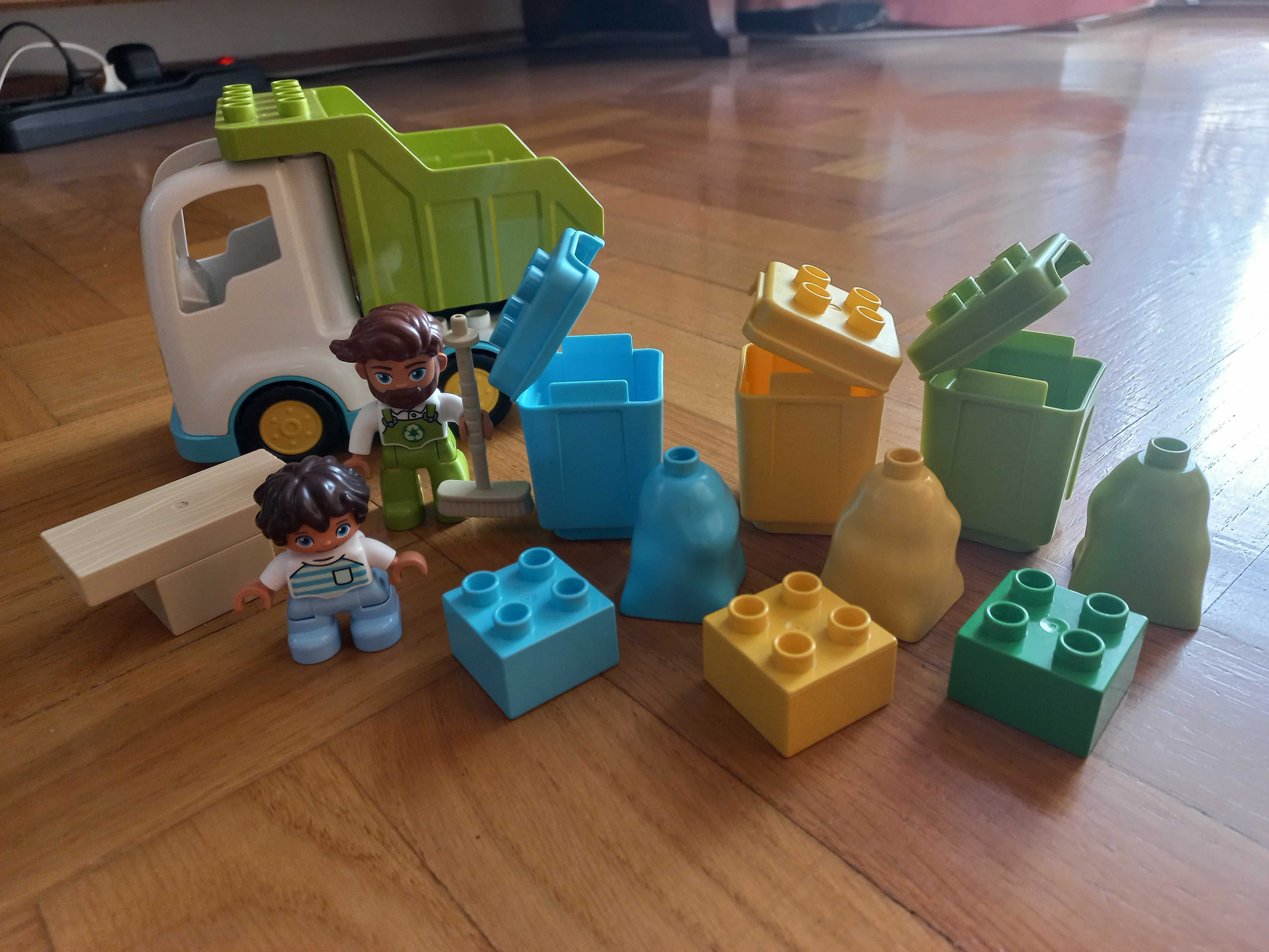 Lego Duplo 10945 Śmieciarka i Recykling