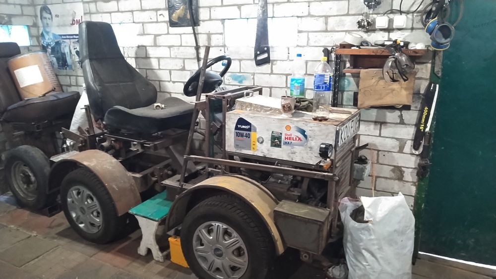 Саморобний трактор