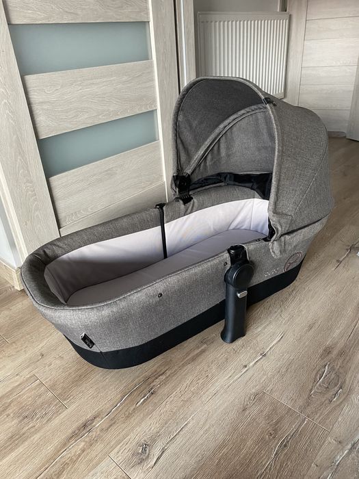 Wózek gondola spacerówka cybex priam lux platinum manhattan grey szary