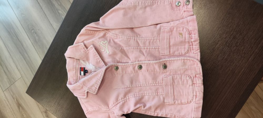 Katana, marynarka różowa Tommy Hilfiger r. 128