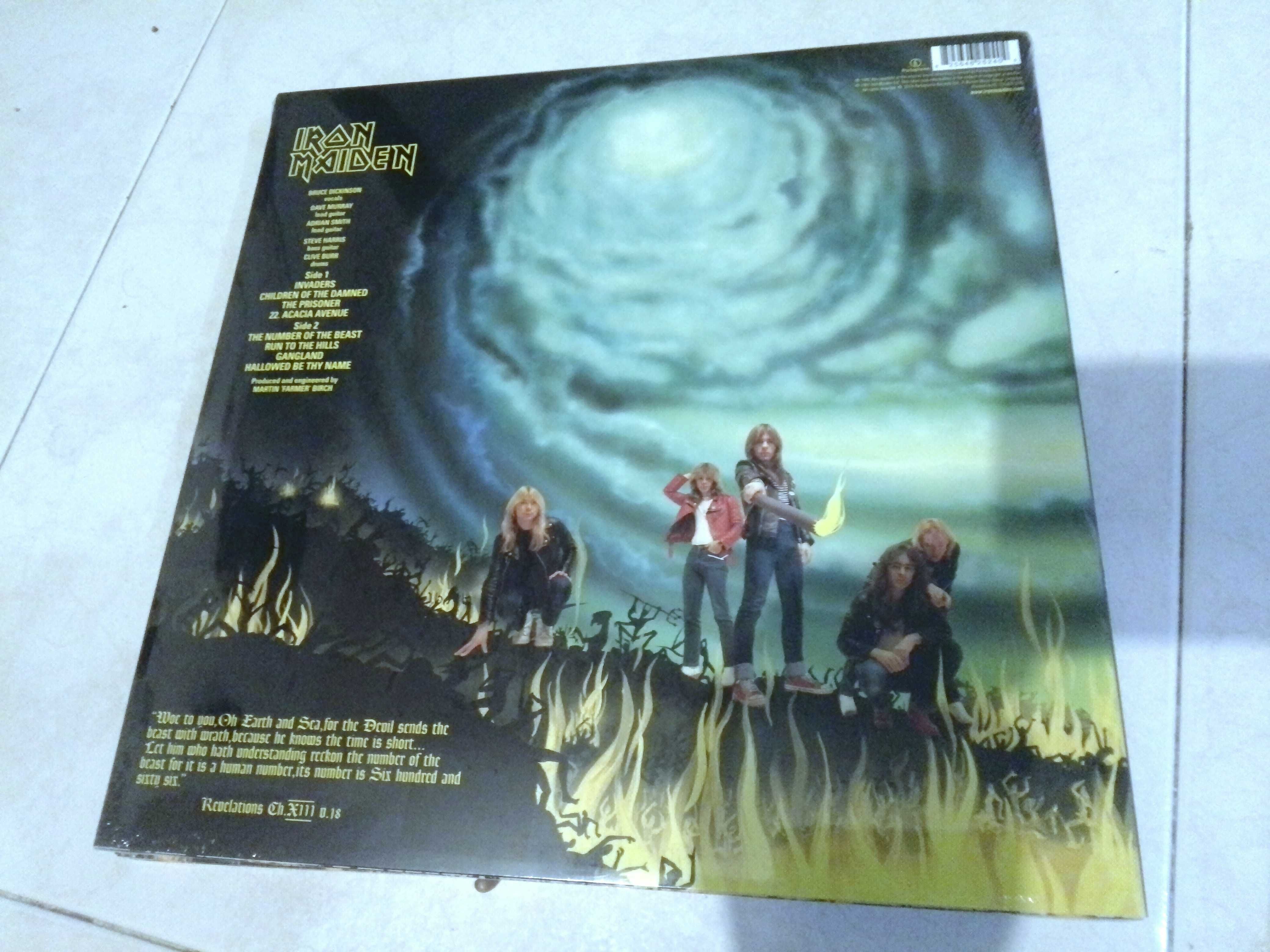 Iron Maiden - " The Number of The Beast " ,,, LP vinil