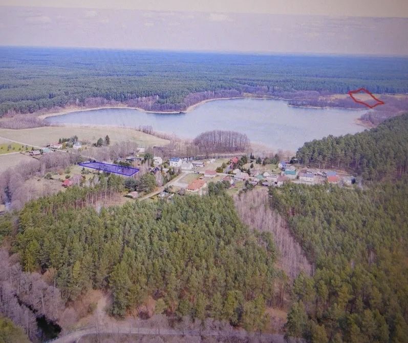 Działka blisko jeziora wieck pomorskie nad jeziorem