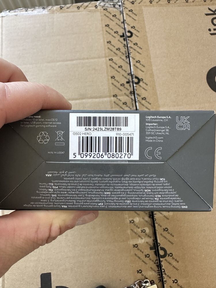 NOWA ZAPLOMBOWANA!!Logitech G G502 Hero myszka Gaming