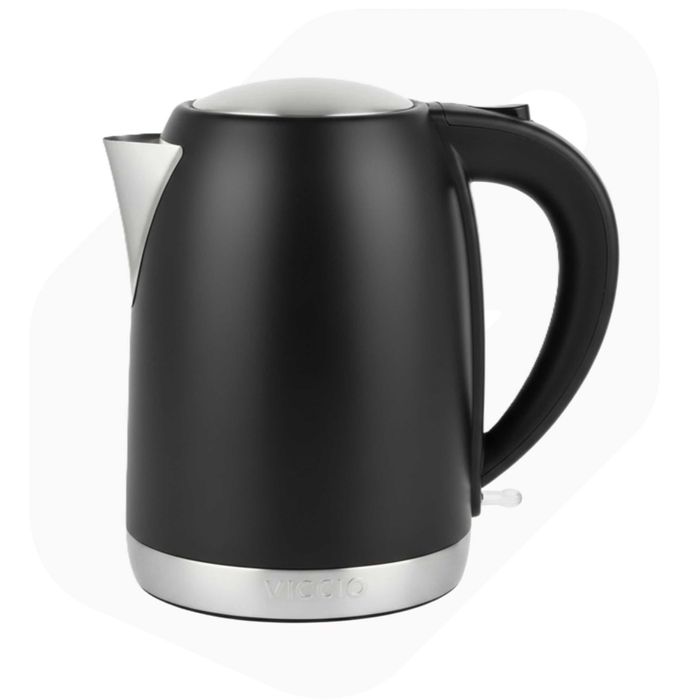 Elegancki czajnik VICCIO FK-1507-2K stalowy 1,7l 2200W Czarny 10KG3