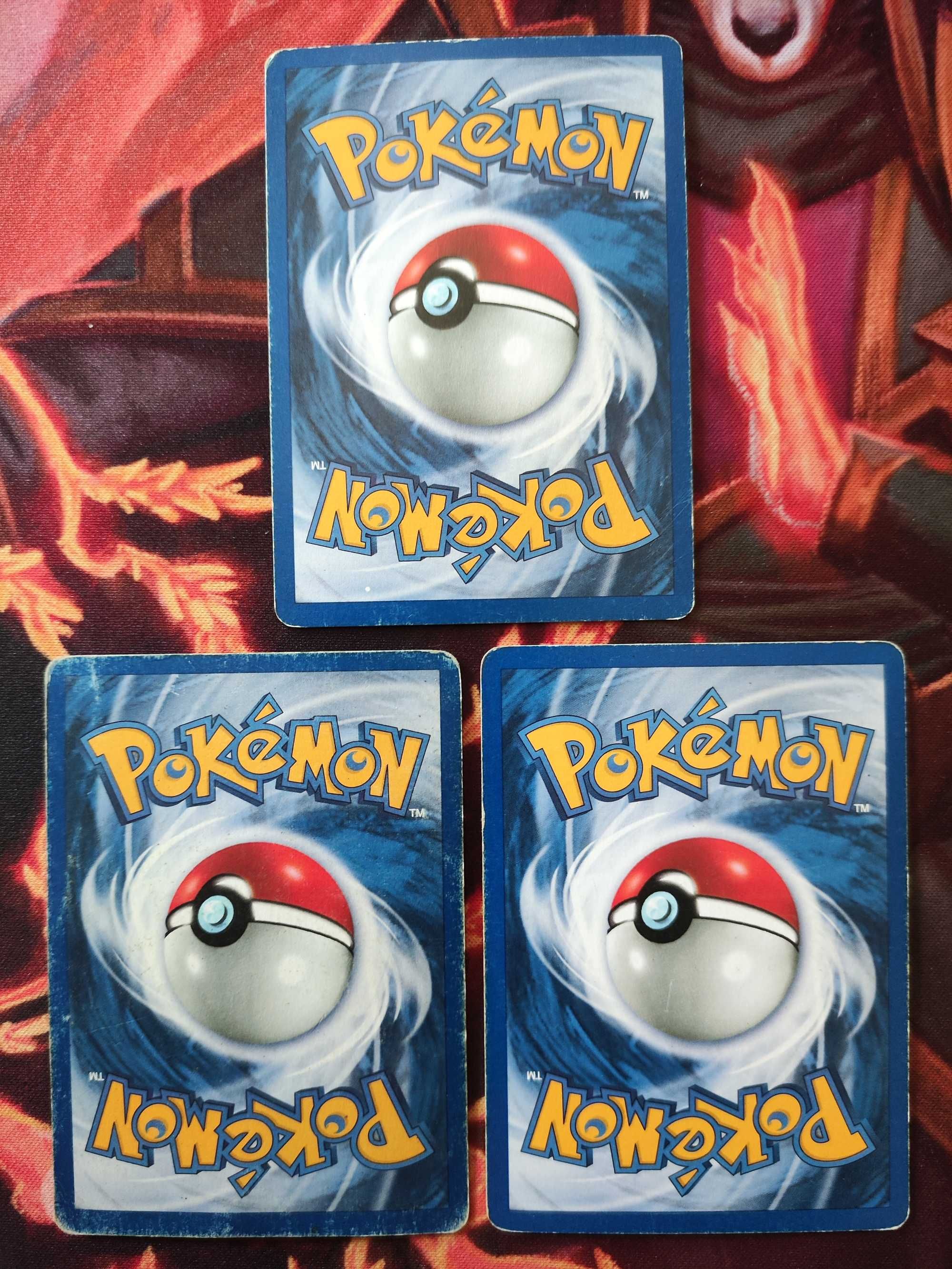 LT. Surge's Pikachu mais 6 cartas da edição Gim Heroes