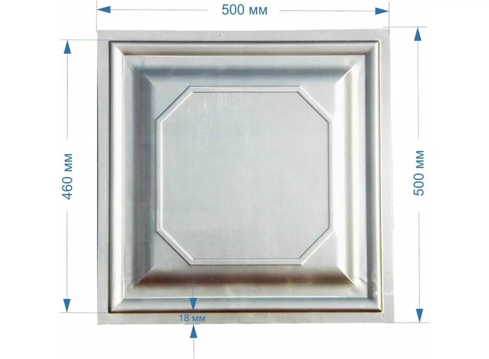 Металлическая филенка для ворот, Класика Шоколад Жатка Плитка Ротанг