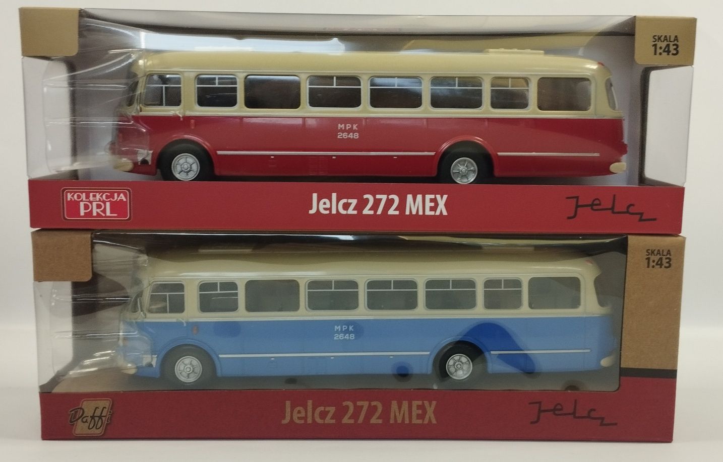 Autobus PRL Jelcz 272 MEX czerwony