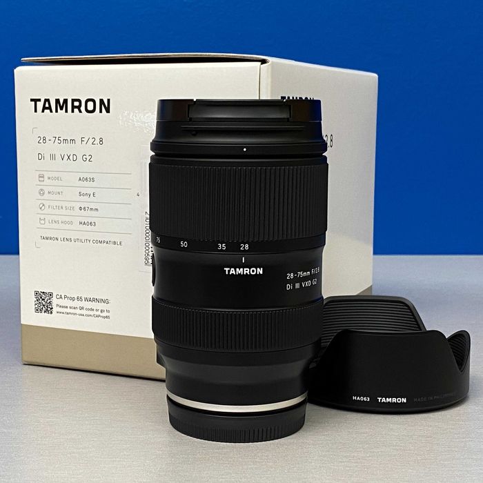 Tamron 28-75mm f/2.8 Di III VXD G2 (Sony FE) -NOVA- 5 ANOS DE GARANTIA