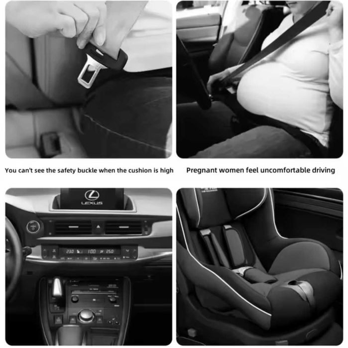 НОВЫЙ Автомобильный зажим удлинитель ремня безопасности для вождения