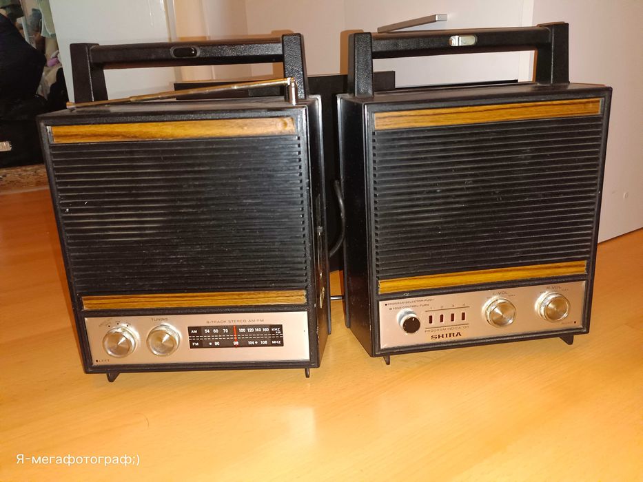 Radio magnetofon vintage Shira BPR 331 made in Japan