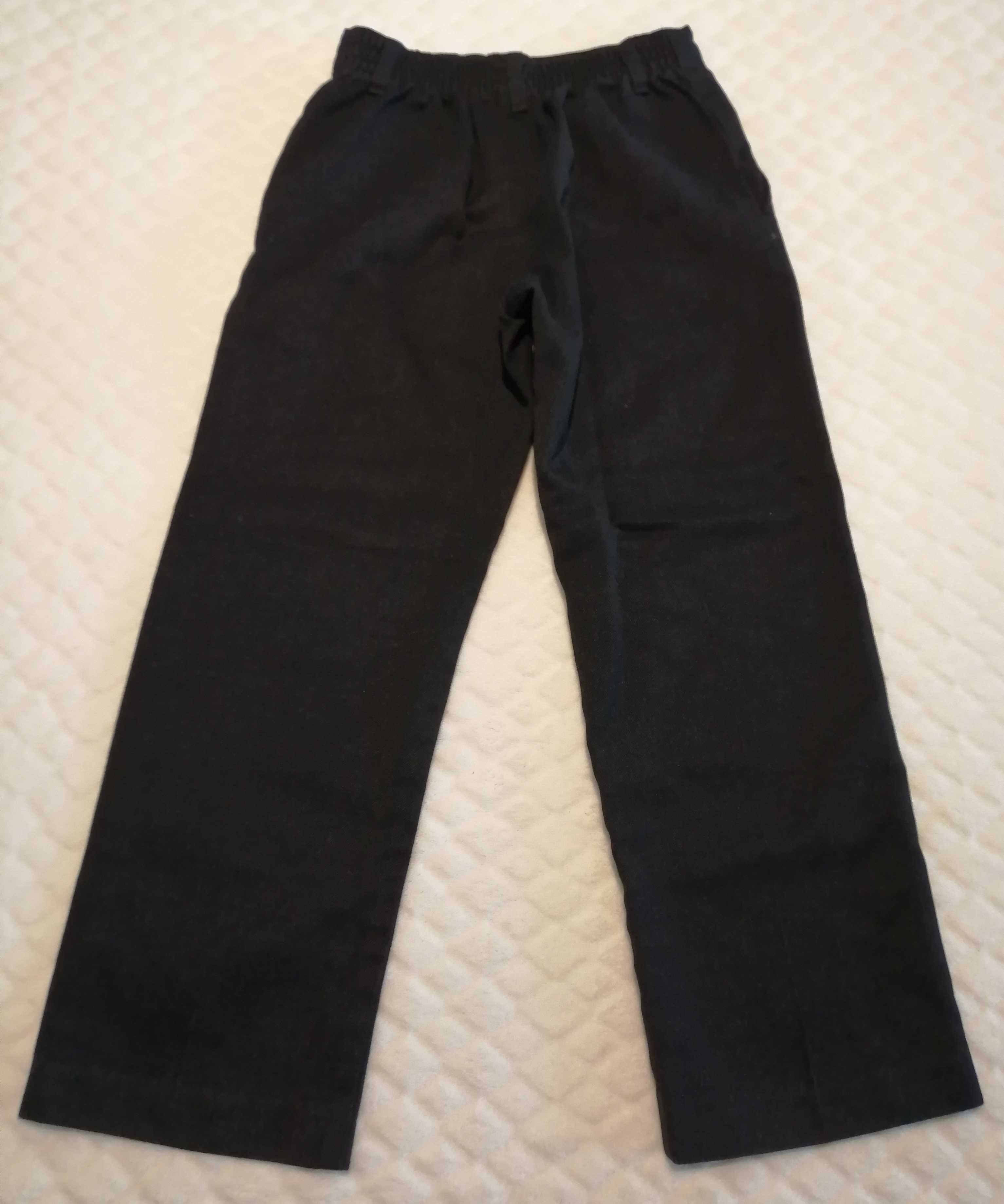 Spodnie, czarne, 110-116, George (Odzież)