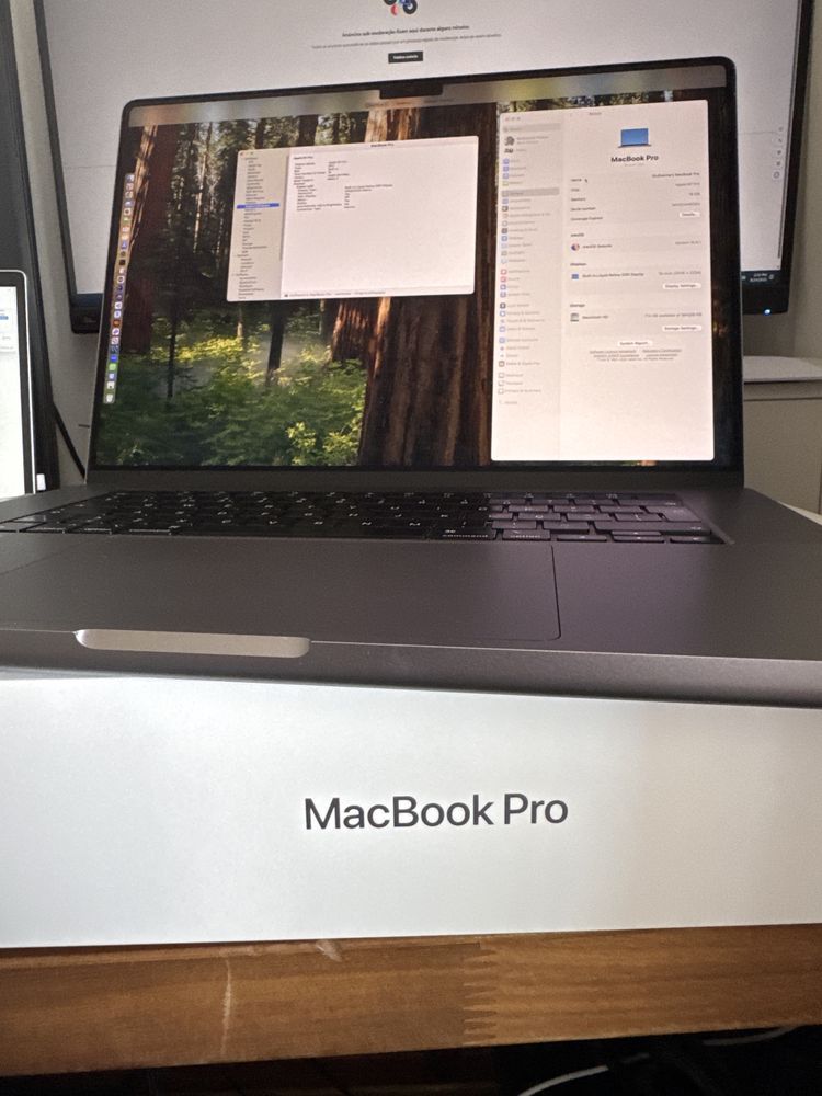 MacBook Apple M1 Pro 16”  - 10 Core CPU - 16 Core GPU - 16GB - 1TB SSD