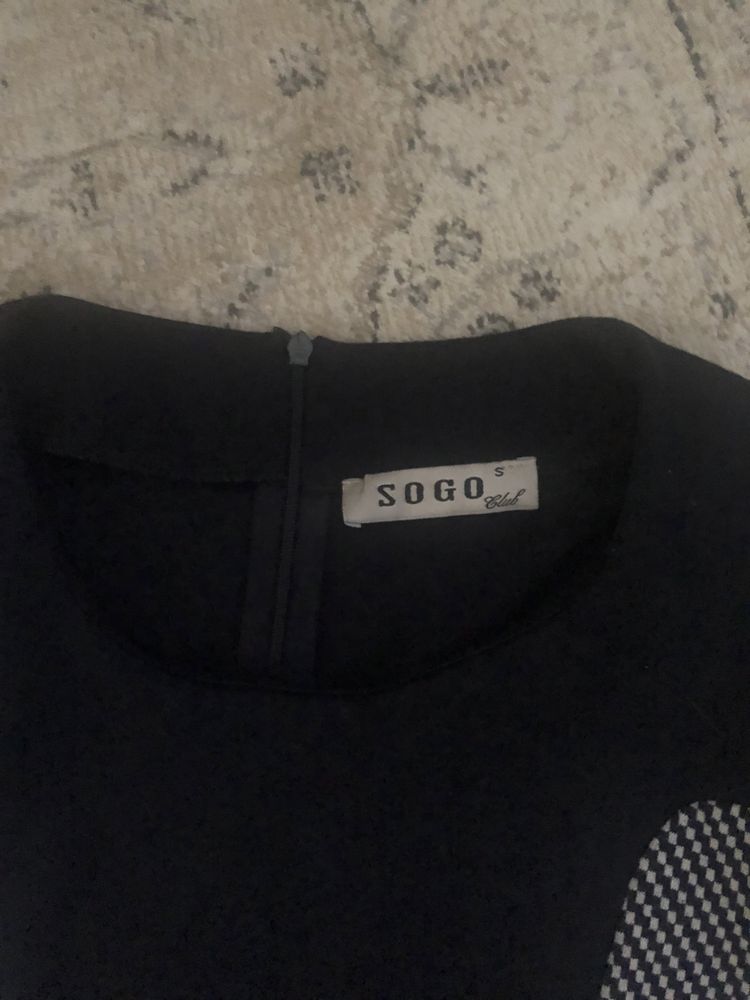 Granatowa sukienka Sogo XS/S