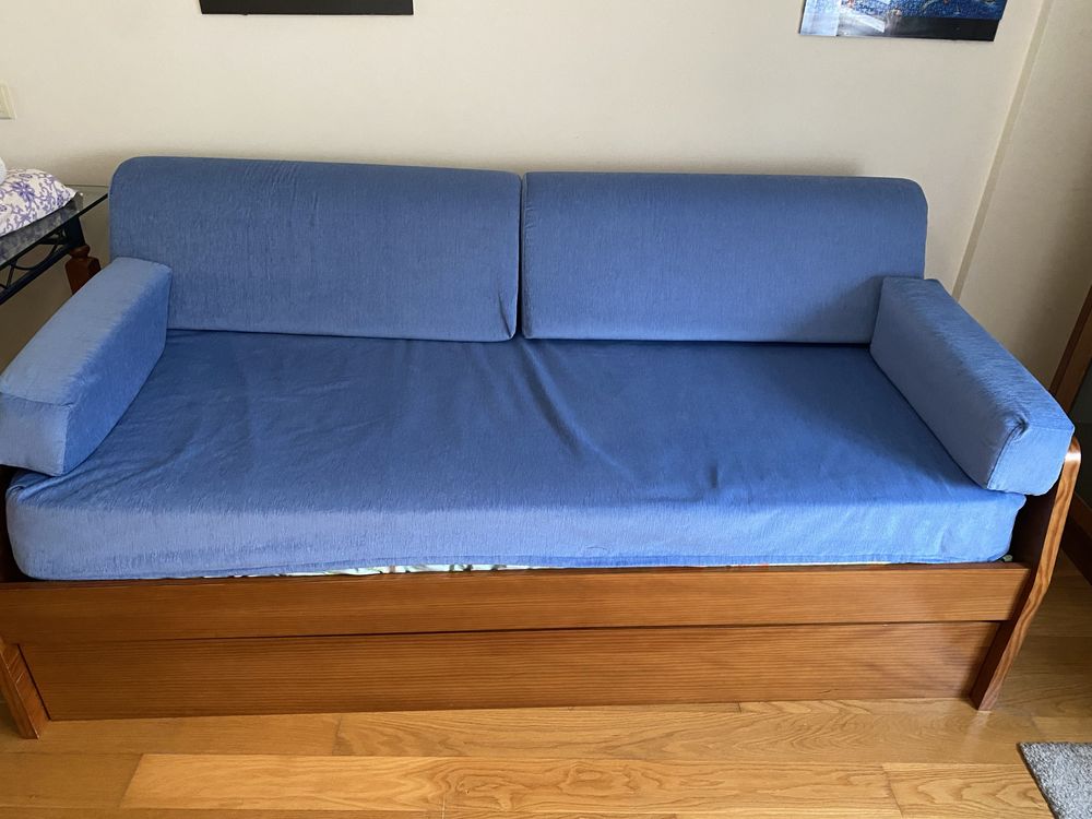 Cama individual colchao 1.95
