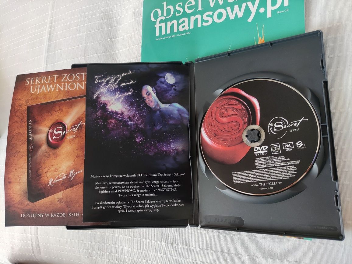 Film Sekret The Secret DVD Rhonda Byrne