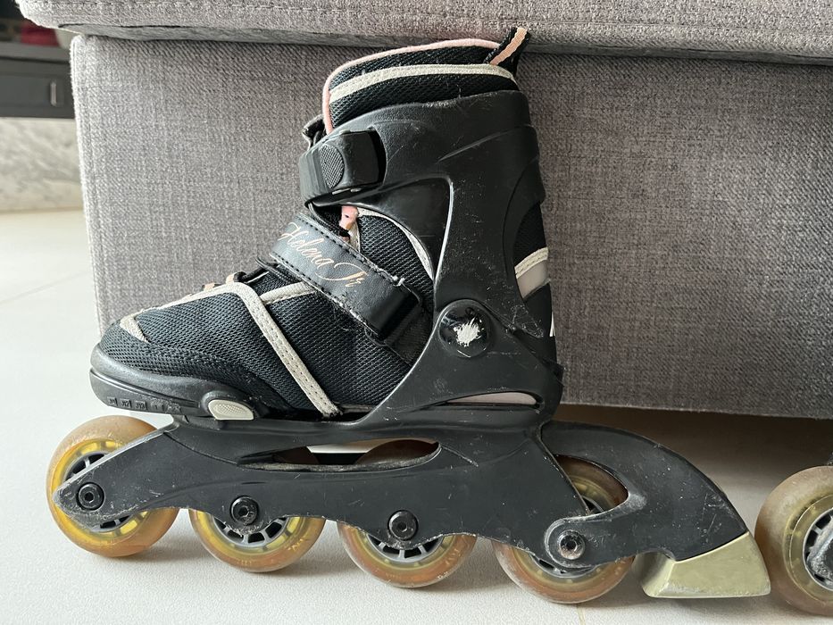 Rolki K2 regulowane rozmiar 29-34 ! ochraniacze GRATIS !