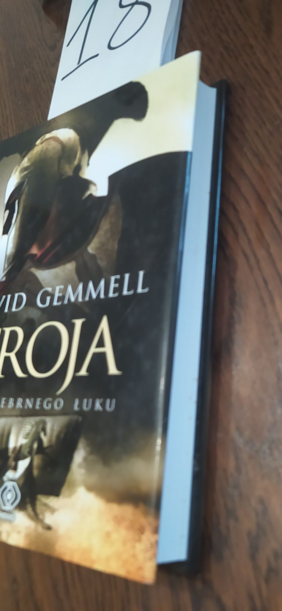 Troją David Gemmell Pan Srebrnego Łuku okł. Twarda!