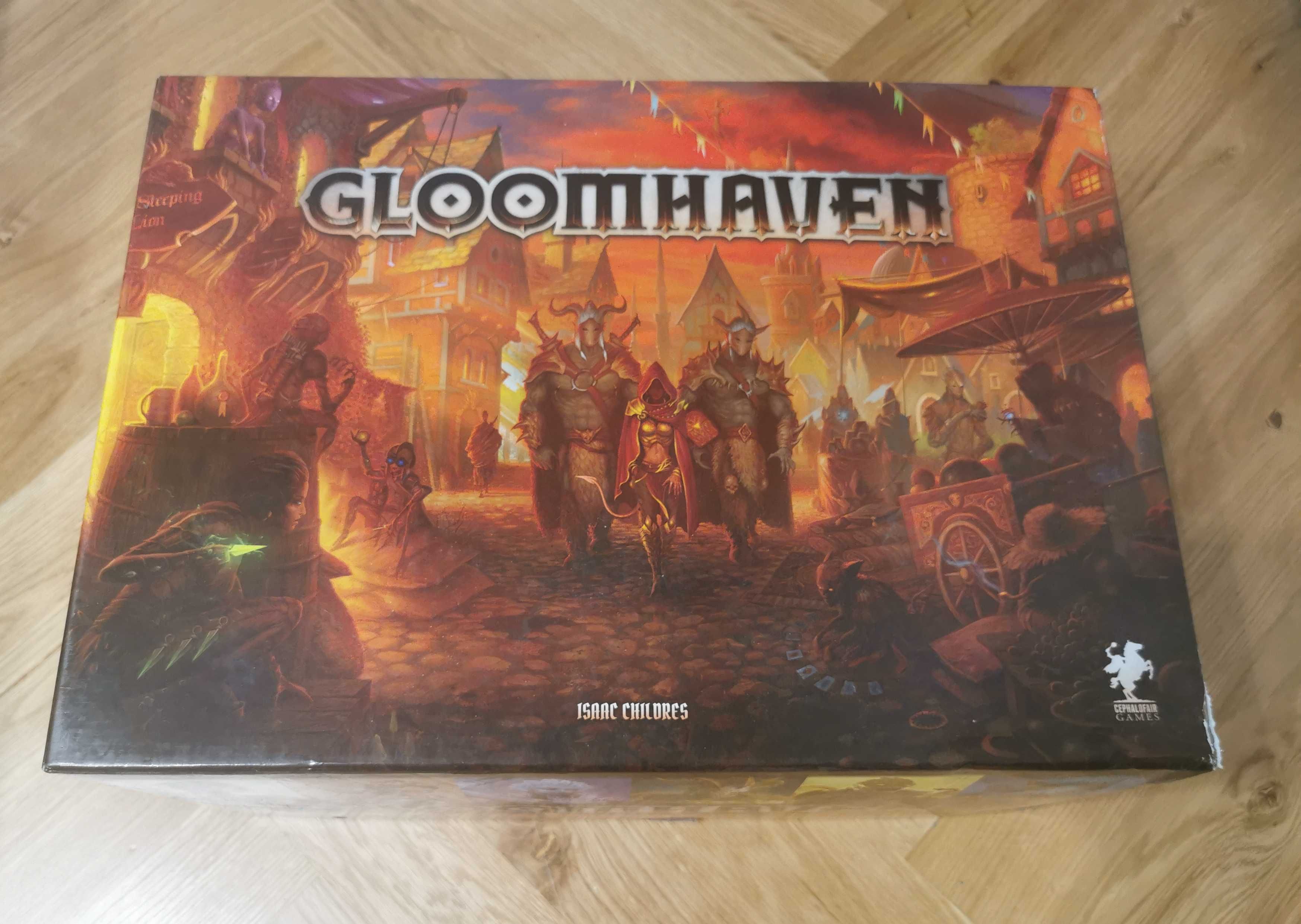 Gloomhaven ENG + Removable Sticker Set