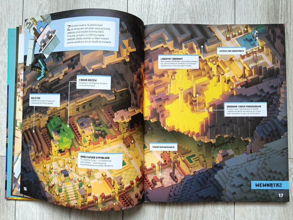 Książka Minecraft Niesamowite bazy
