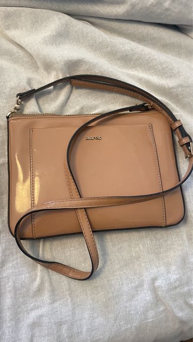Mala Parfois rosa e camel