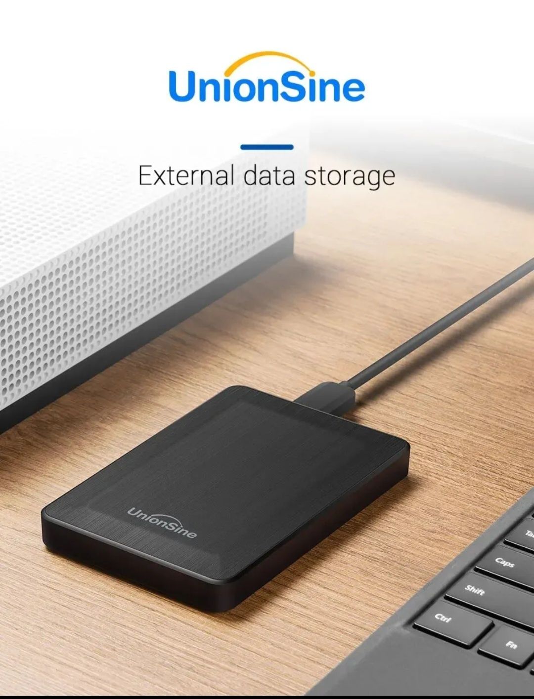 Зовнішній накопичувач жорсткий диск UNIONSINE, хард диск, HDD, 500GB