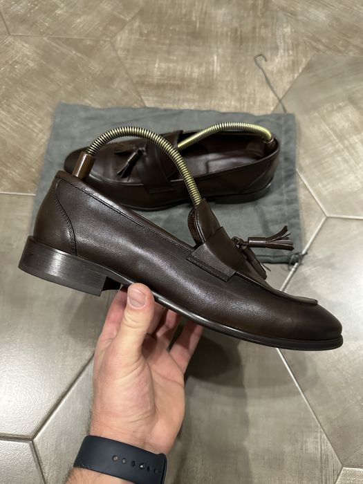 Лоферы коричневые Yarmich boss