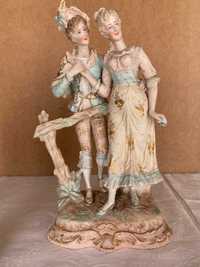 Estatuetas em porcelana de Dresden