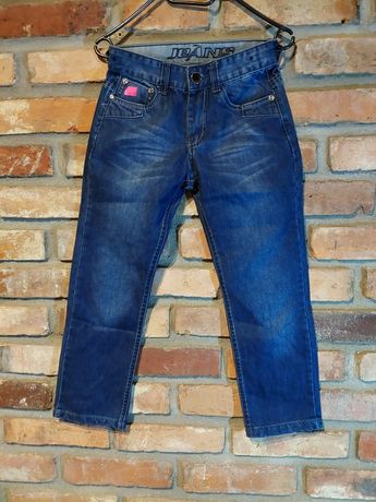 Spodnie jeans chłopięce 128/134
