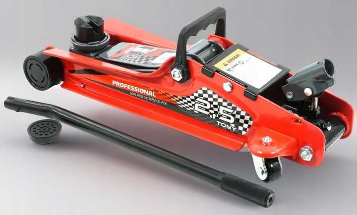 PODNOŚNIK SAMOCHODOWY Hydrauliczny Lewarek Żaba Niskoprofilowy 2,5T