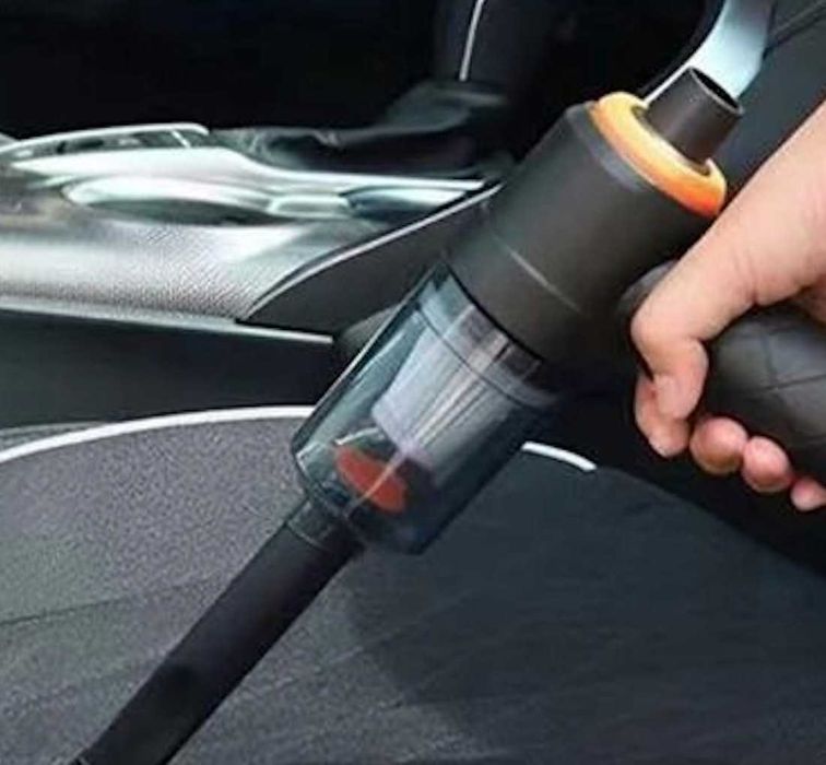 Mocny 2w1 Odkurzacz Ręczny Bezprzewodowy Dmuchawa Auto Dom +GRATIS USB