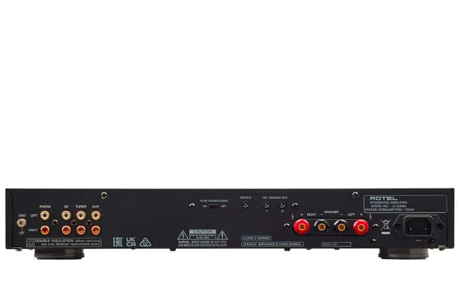 ROTEL A10 MKII - Amplificador integrado estéreo