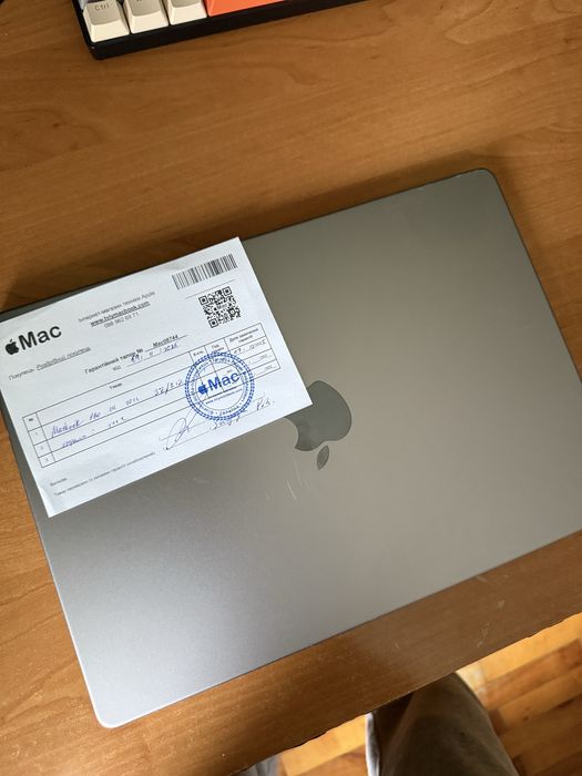 Macbook 14 Pro m1 pro 2021 32 озу 512 ссд неверлок