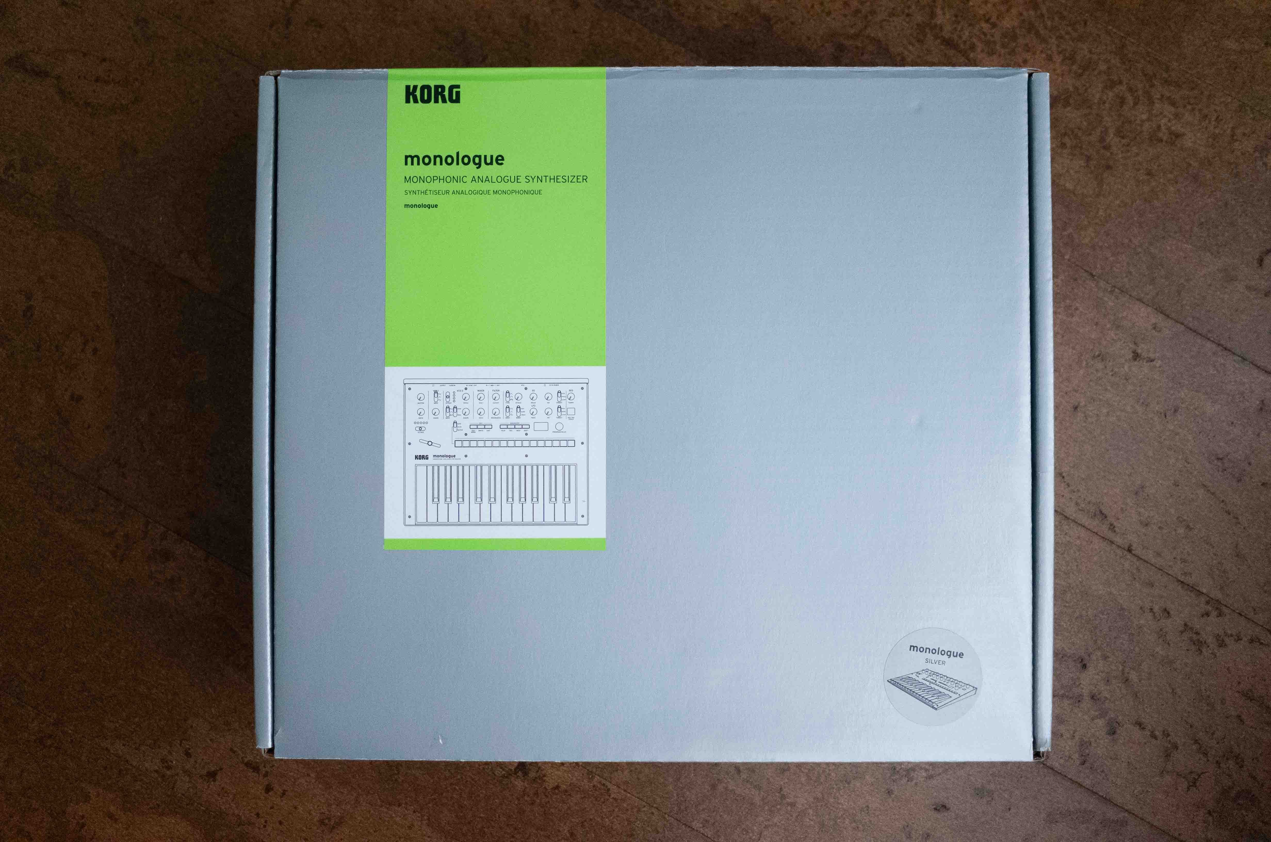 Korg Monologue Sintetizador analógico, sequencer, baixo, leads, novo