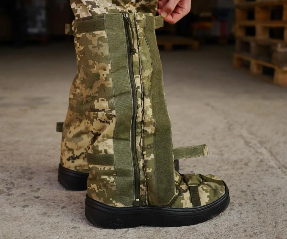 Бахіли військові зимові на взуття, Бахилы военные
